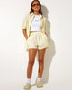 Bild von Lala Short in Transparent Gelb Take It Easy