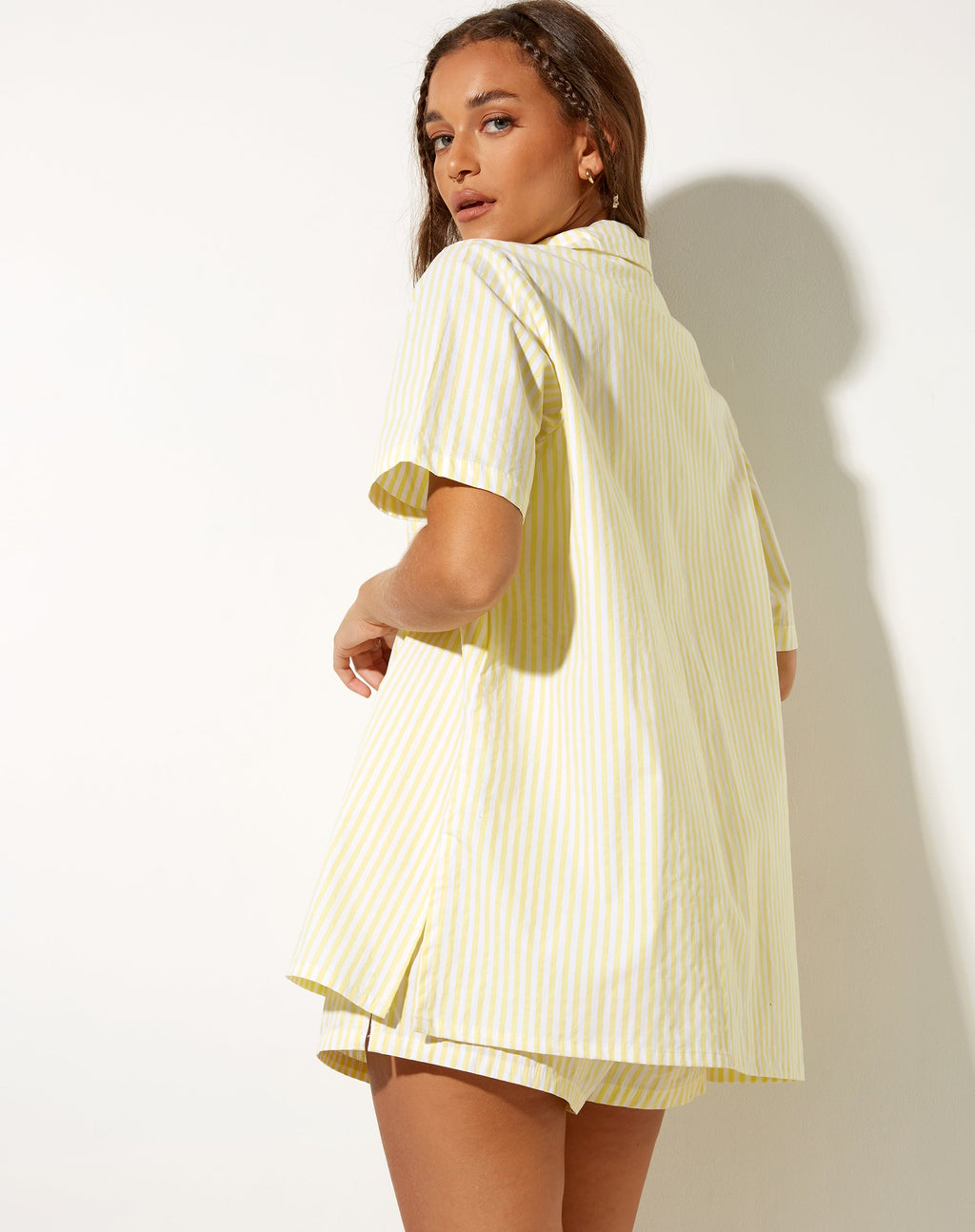Smita Shirt in Transparent Gelb Take It Easy