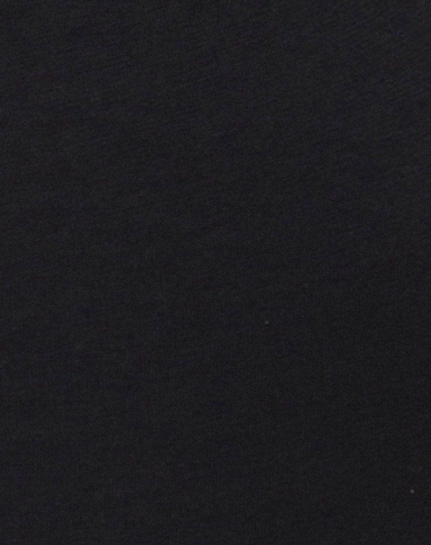 Image of Sohlen Mieder in Schwarz Spange Gold