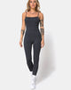 Bild von Solita Unitard in Diagonal Disco Silber