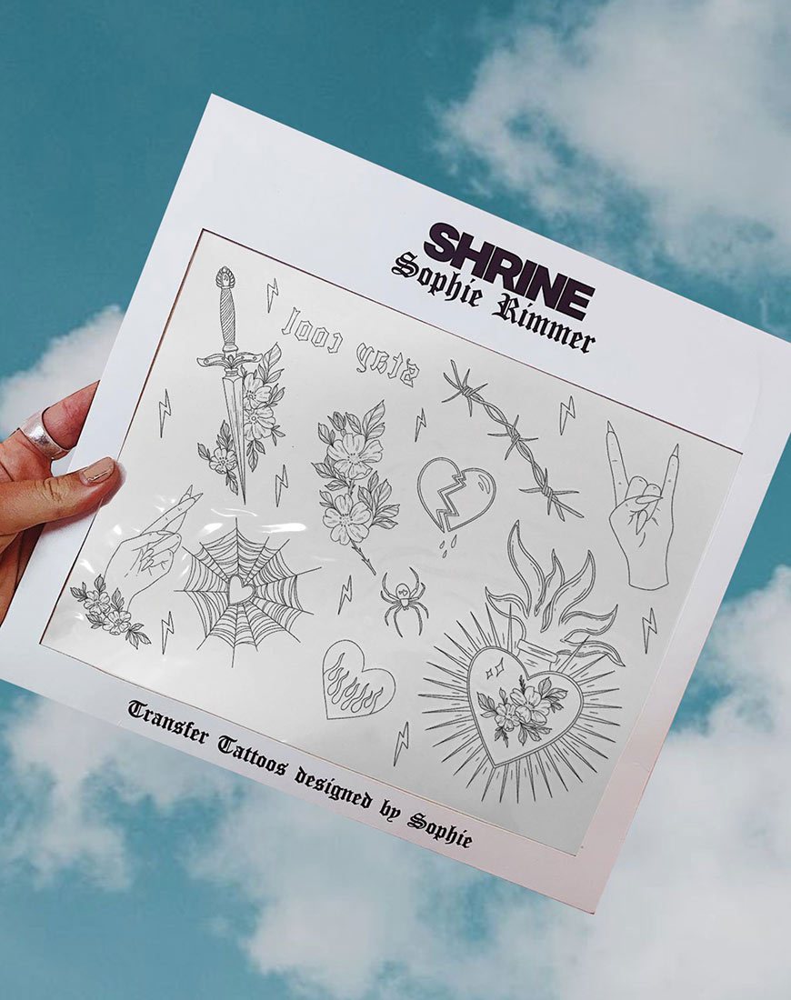 Sophie Rimmer Hearts Tattoos von Gypsy Shrine