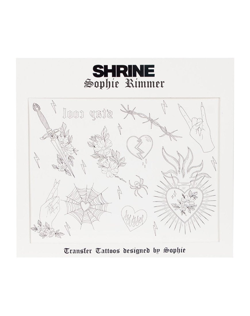 Sophie Rimmer Hearts Tattoos von Gypsy Shrine