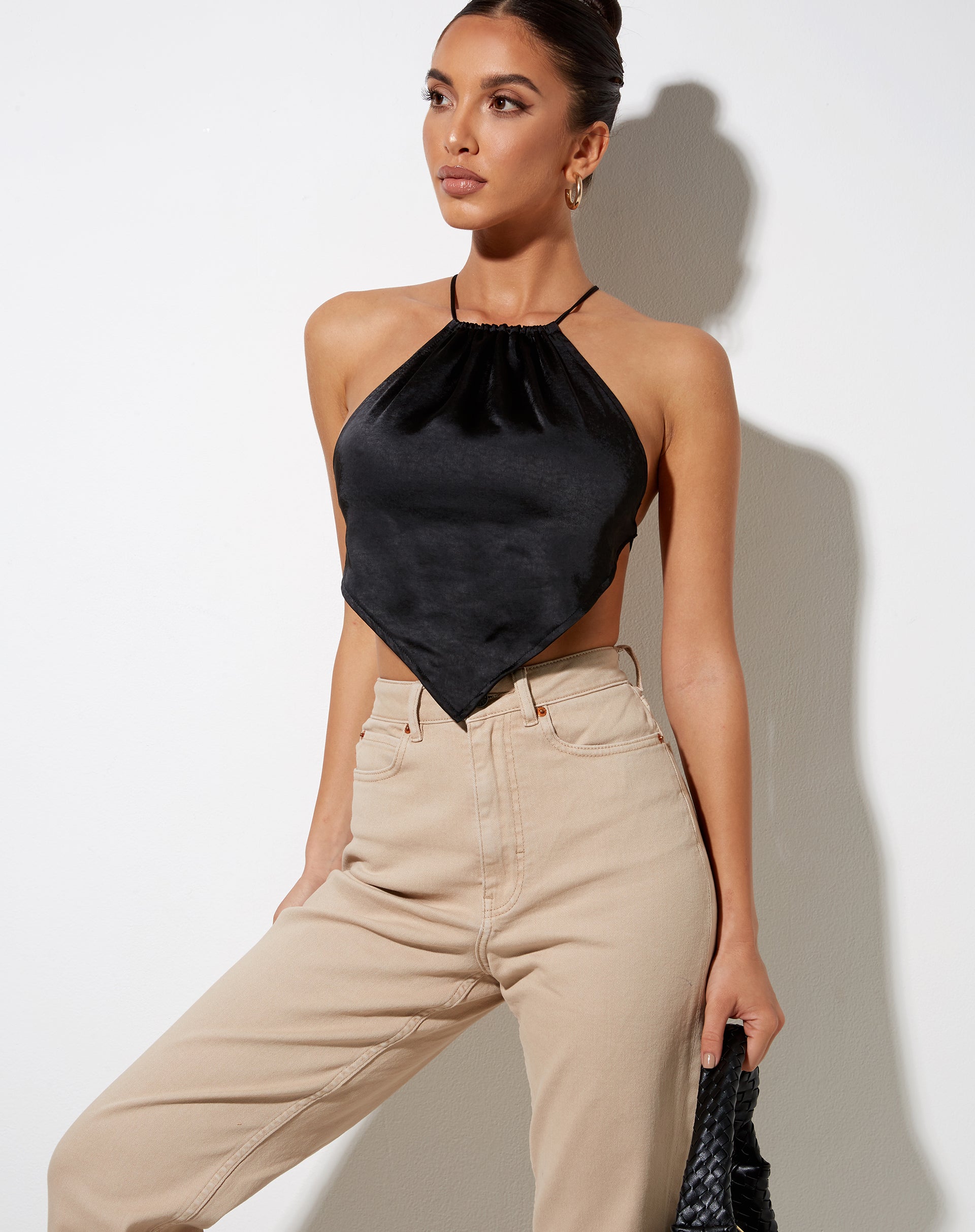 Bild von Spence Top in Satin Black
