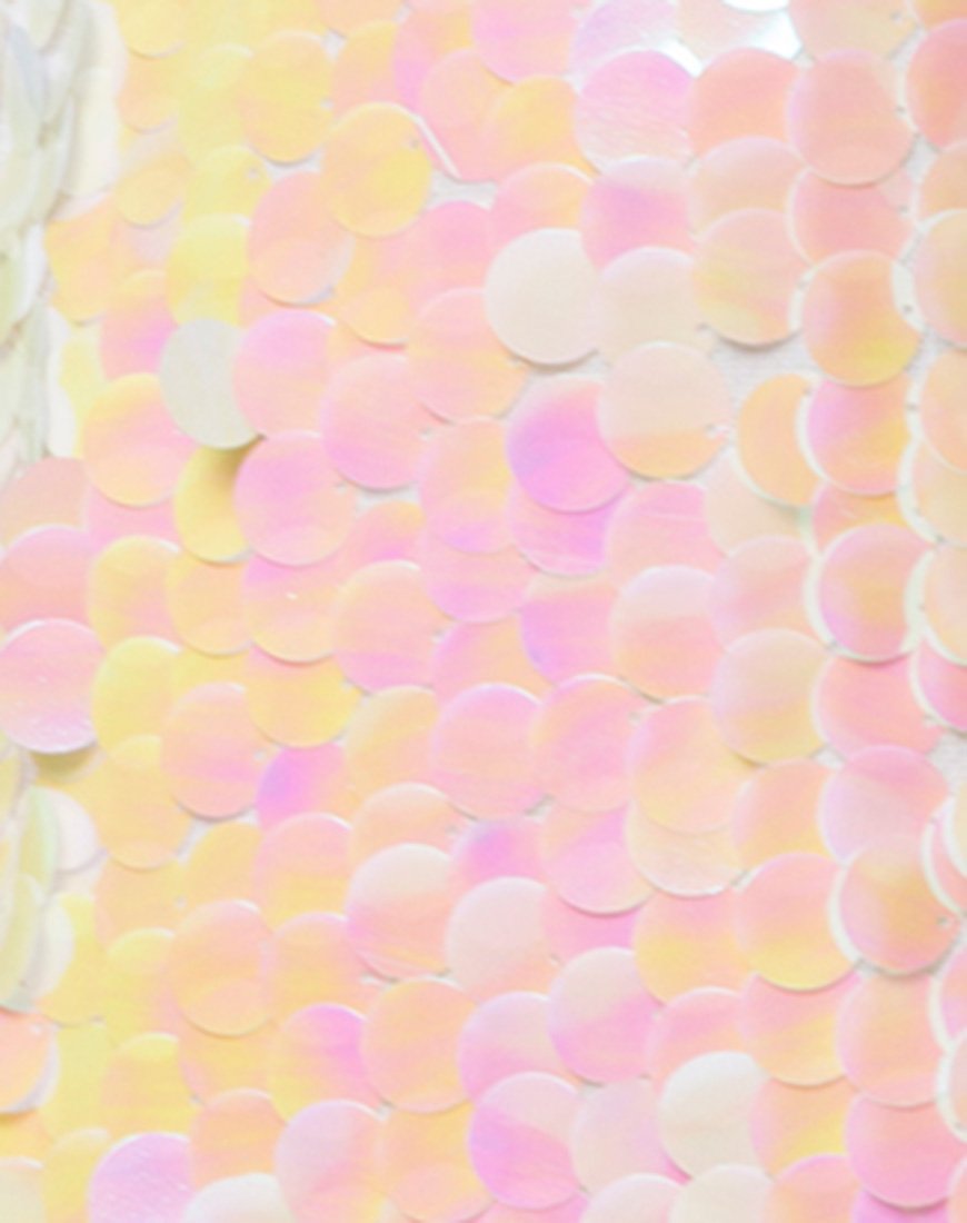 Image of Stargirl Playsuit aus Fischschuppen mit Pailletten Austernschale