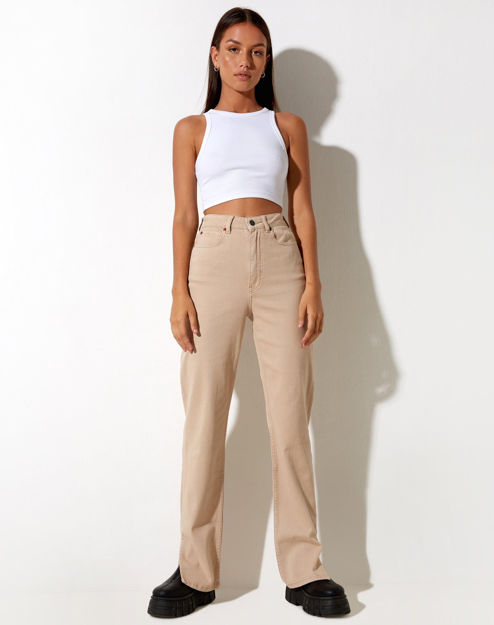 Bild von Straight Leg Jeans in Winter Sandwash