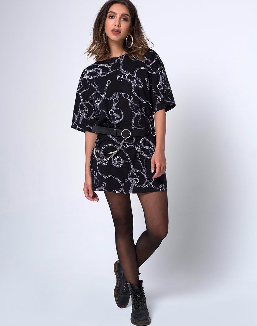 Bild von Sunny Kiss Oversize Tee in Kette