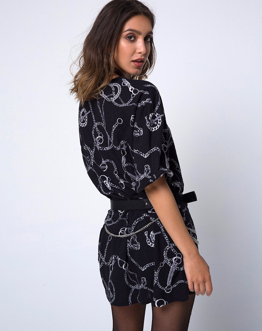 Bild von Sunny Kiss Oversize Tee in Kette