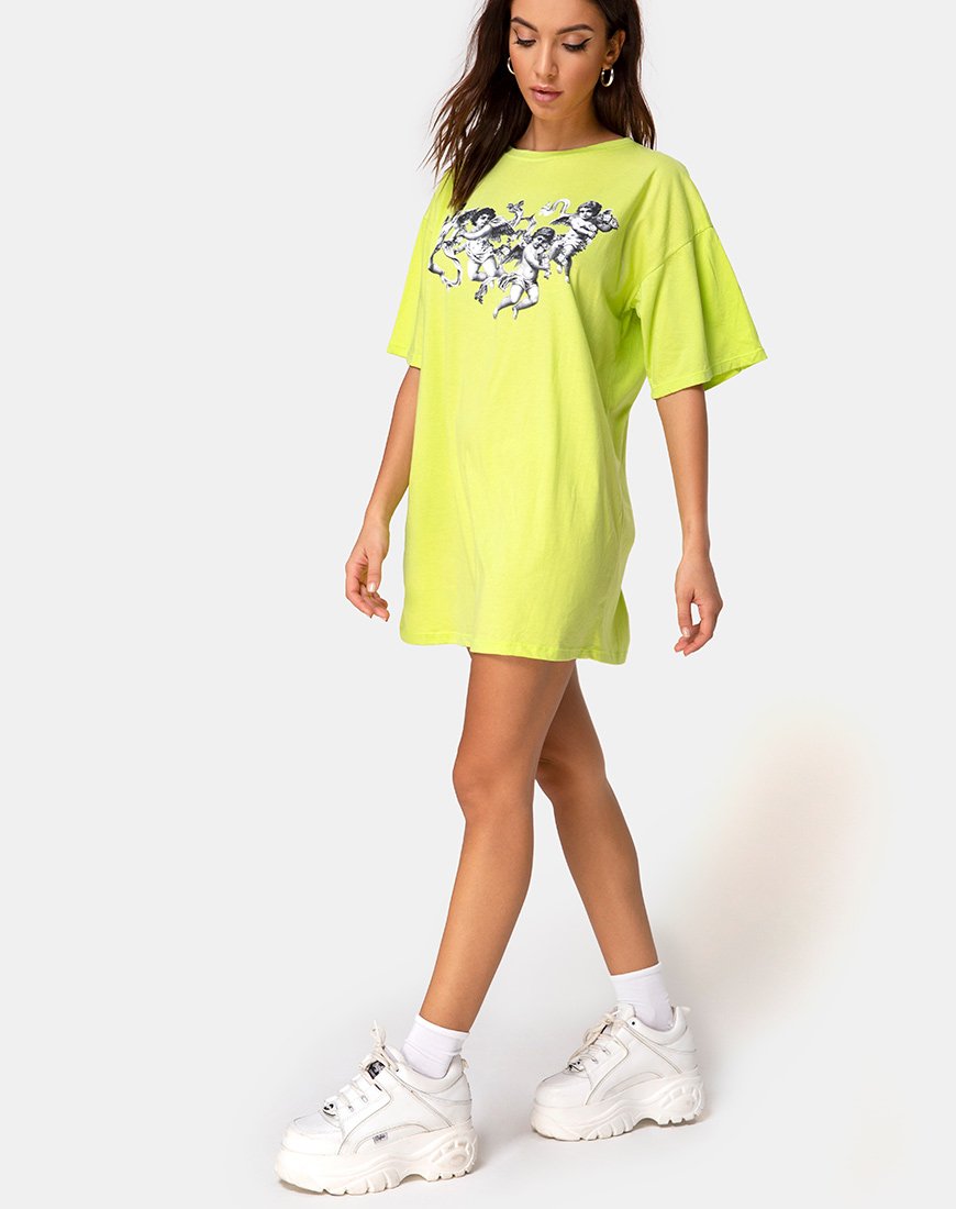 Bild von Sunny Kiss Tee in Limette mit Putte