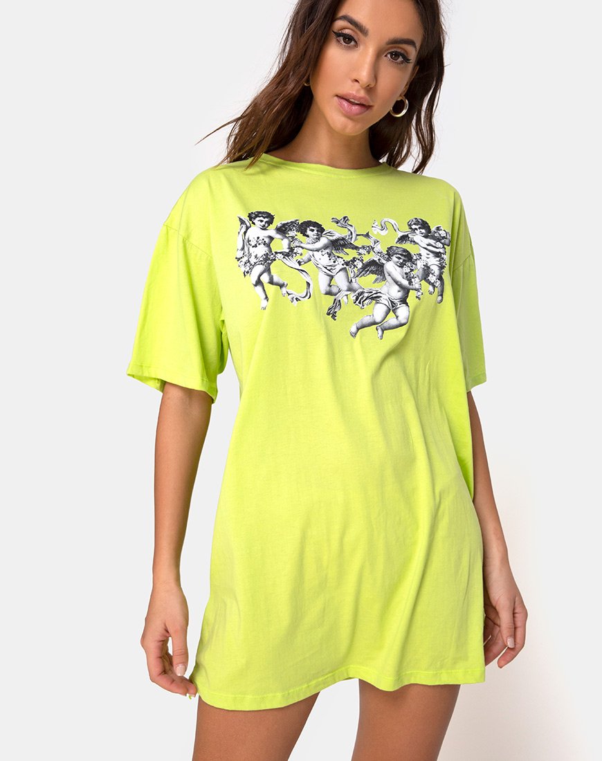 Bild von Sunny Kiss Tee in Limette mit Putte