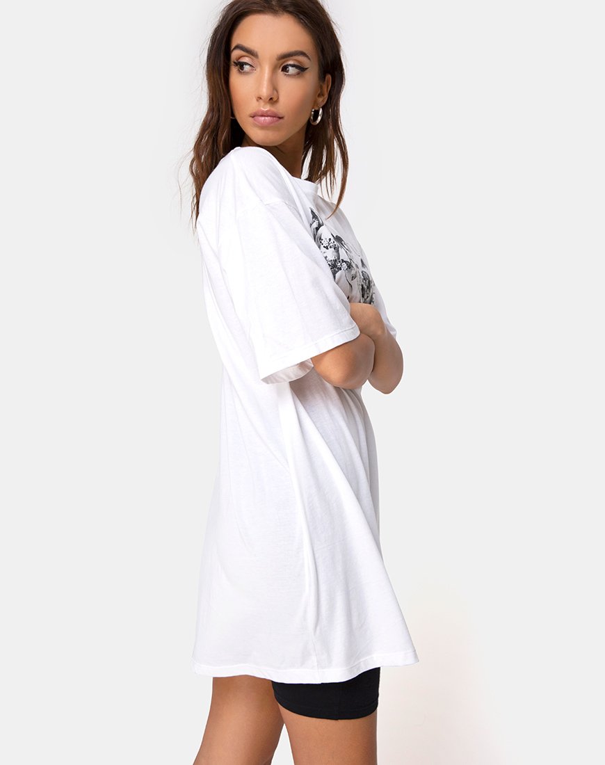 Bild von Sunny Kiss Tee in Weiß mit Putte