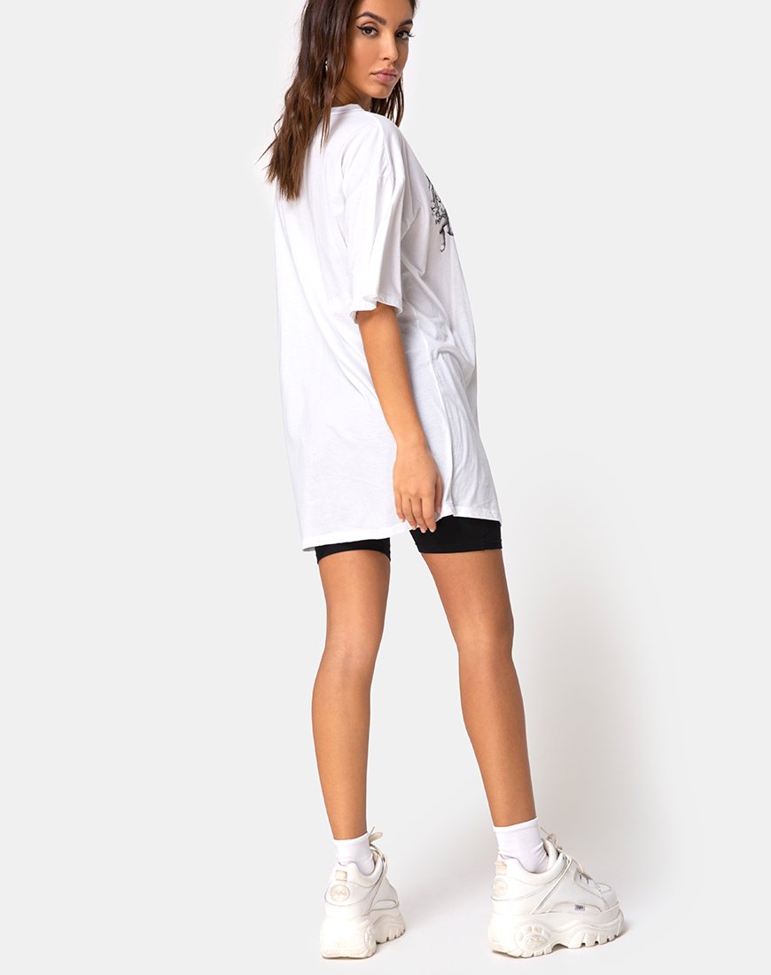 Bild von Sunny Kiss Tee in Weiß mit Putte
