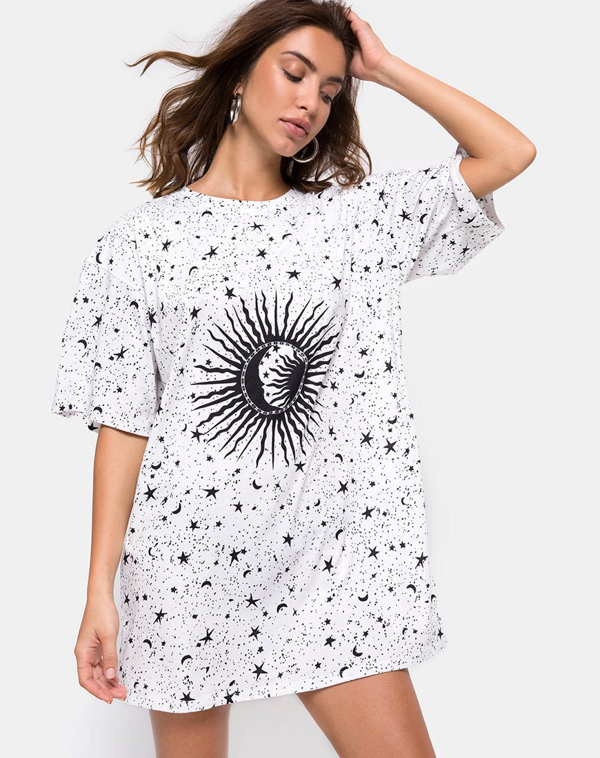 Bild von Sunny Kiss Tee in Weiß Cosmo