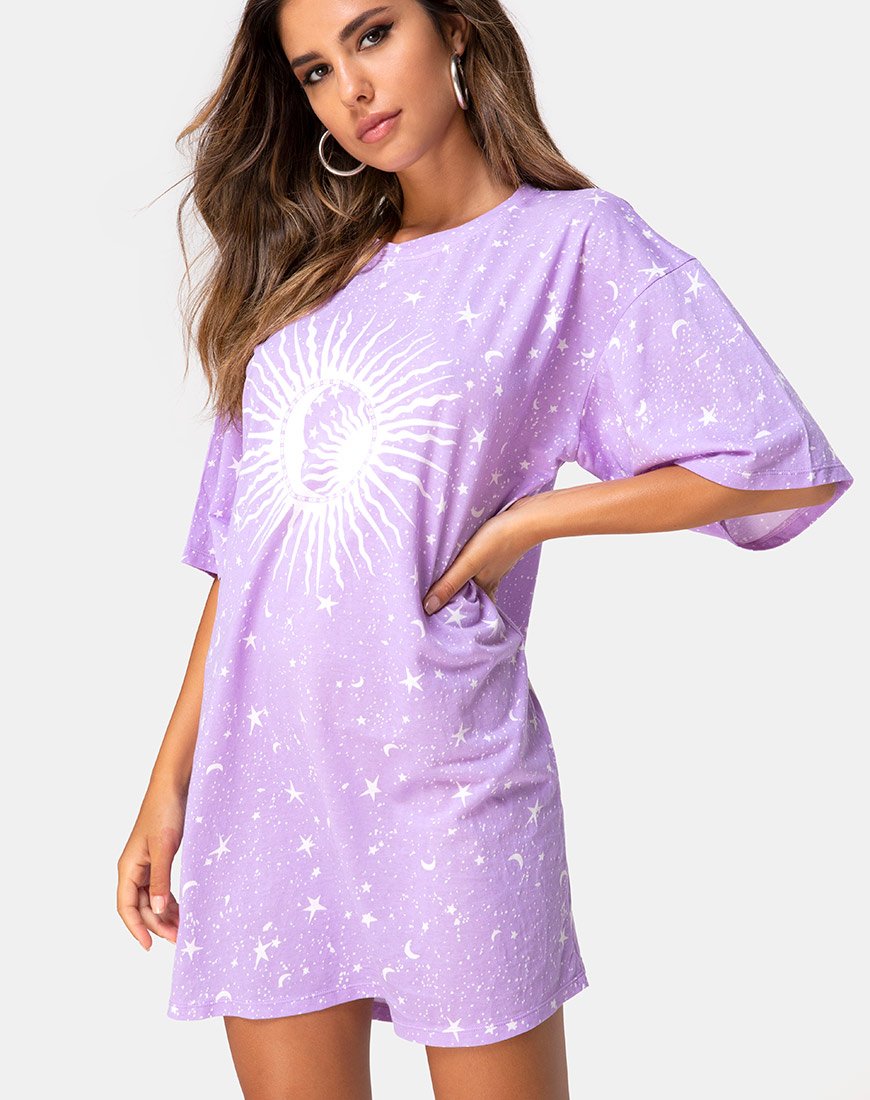 Sunny Kiss Tee in Flieder Cosmo