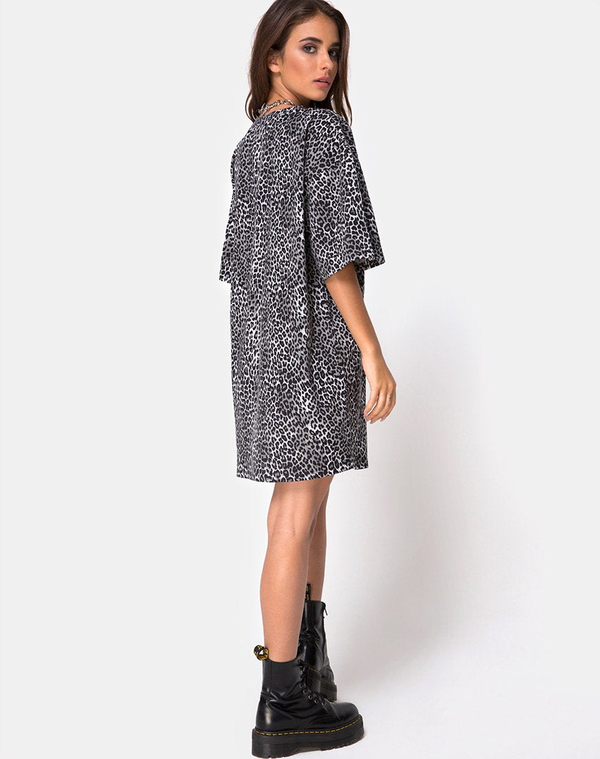 Bild von Sunny Kiss Tee in Rar Leopard Grau