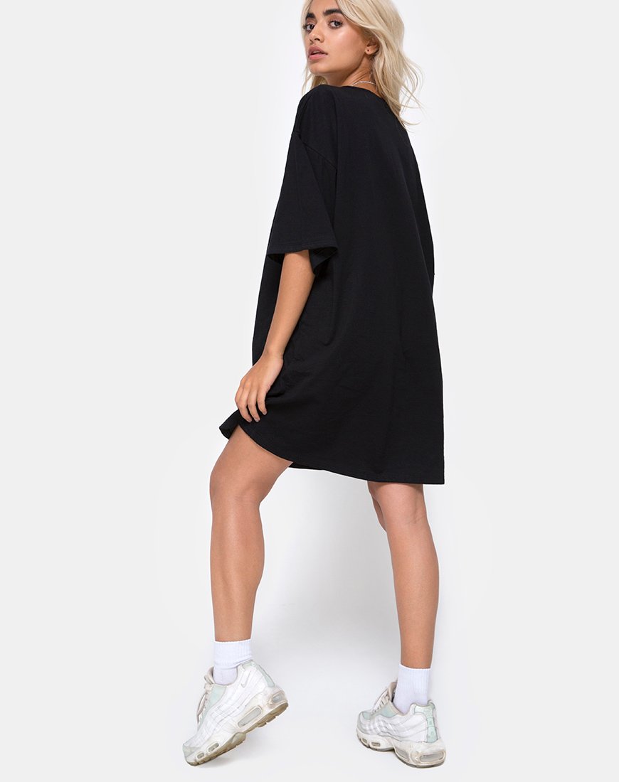 Bild von Sunny Kiss Oversize Tee in Tokio Techno