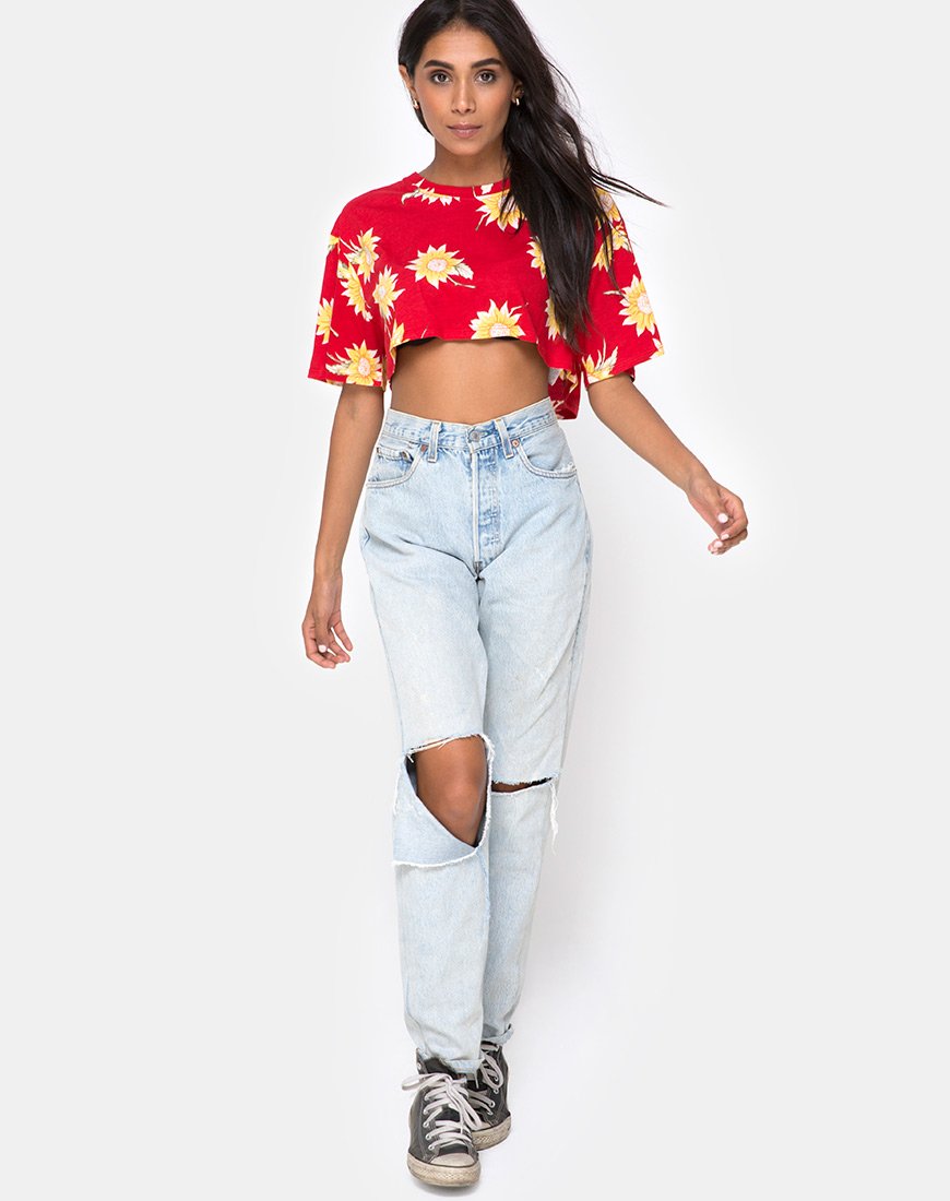 Bild von Super Cropped Tee in Sunny Days