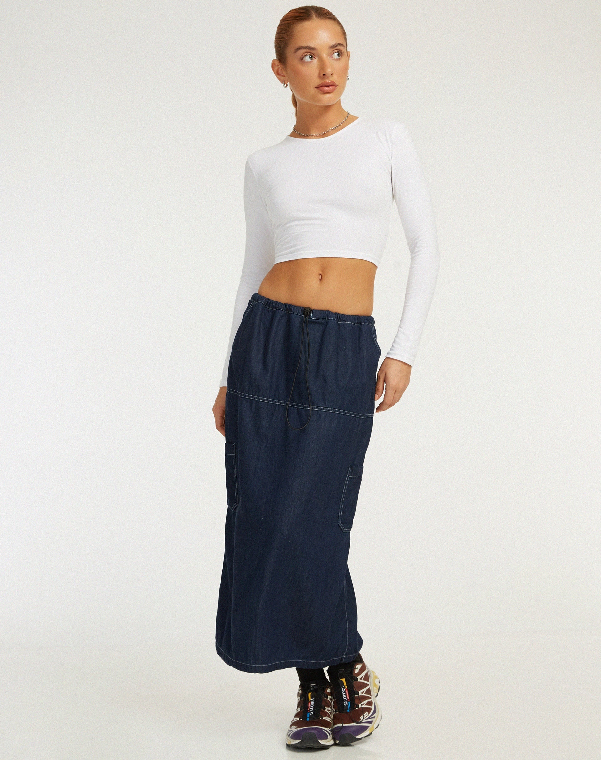 Bild von Swari Midirock aus Denim Dark Chambray