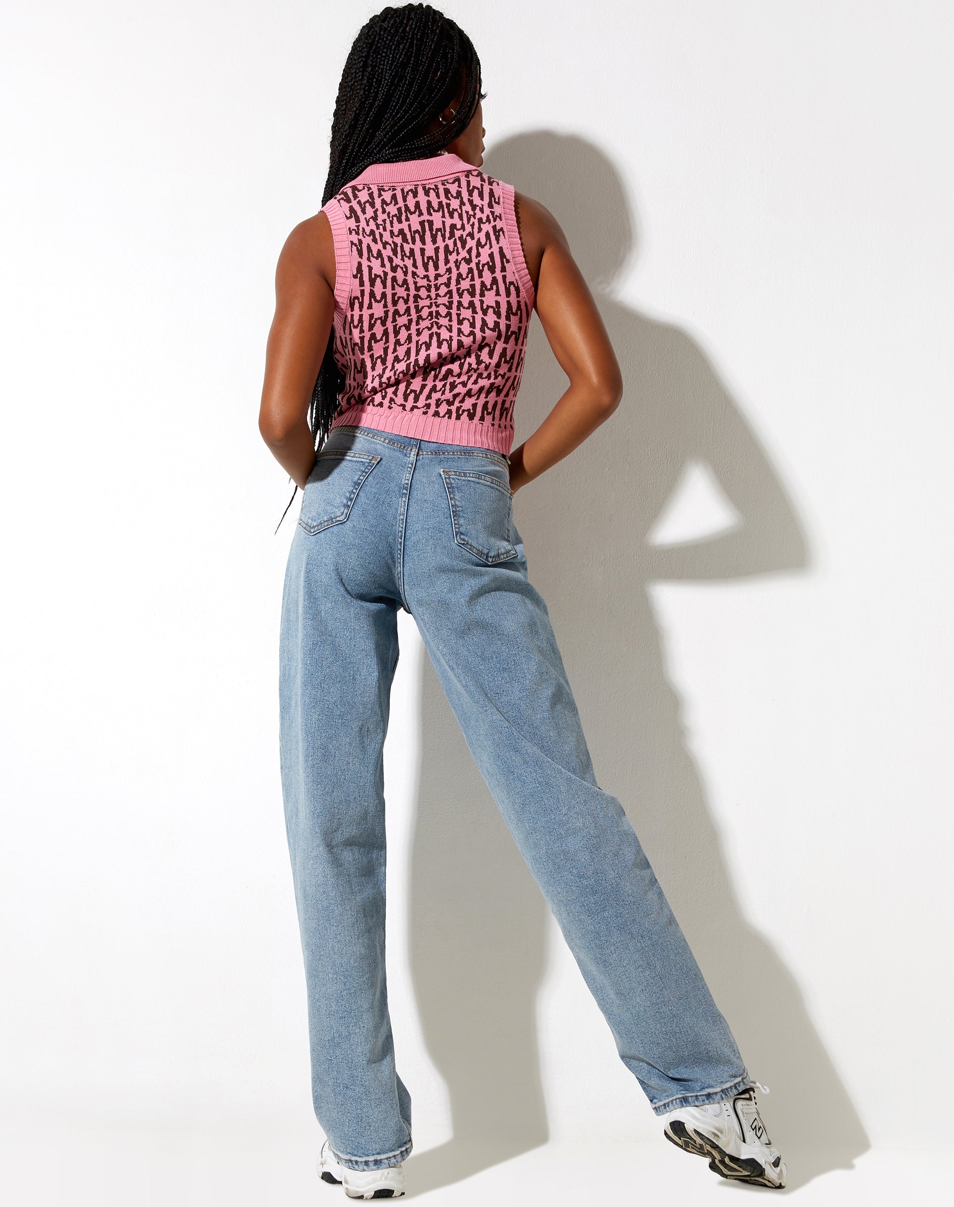 Bild von Syafa Tank Top in Wavey M Pink