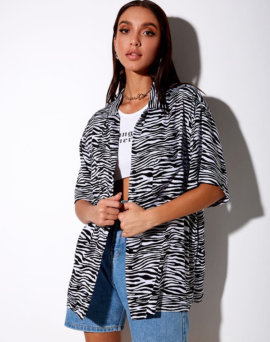 Bild von Taelsa Shirt in Classic Zebra