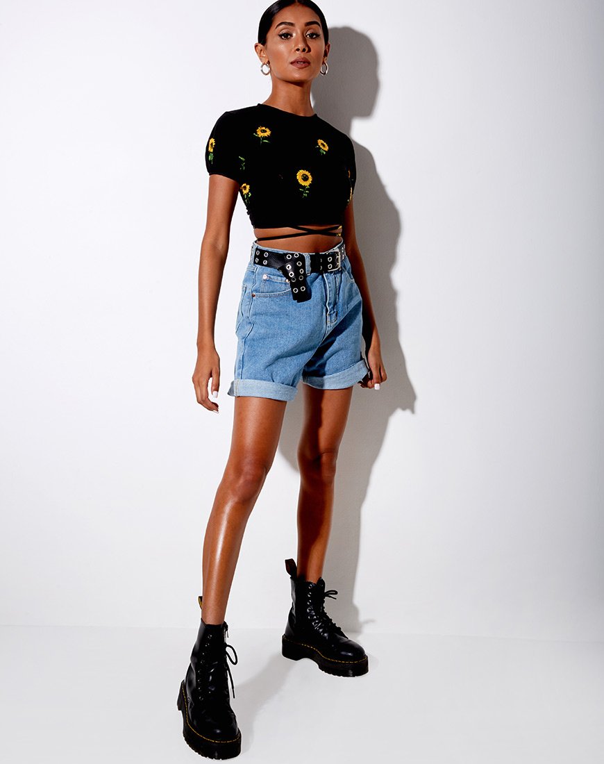 Bild von Tasya Top in Ditsy Sunflower