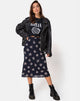 Bild von Tauri Midirock in Schwarz Flock Rose