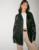 Image of Tavira Jacke aus PU Schwarz