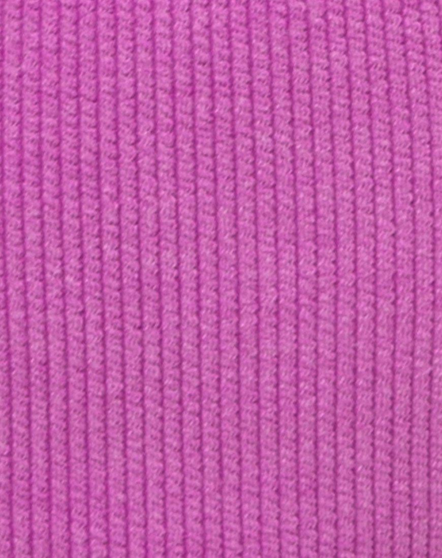 Bild von Taya Bikiniunterteil in Crinkle Rib Violett