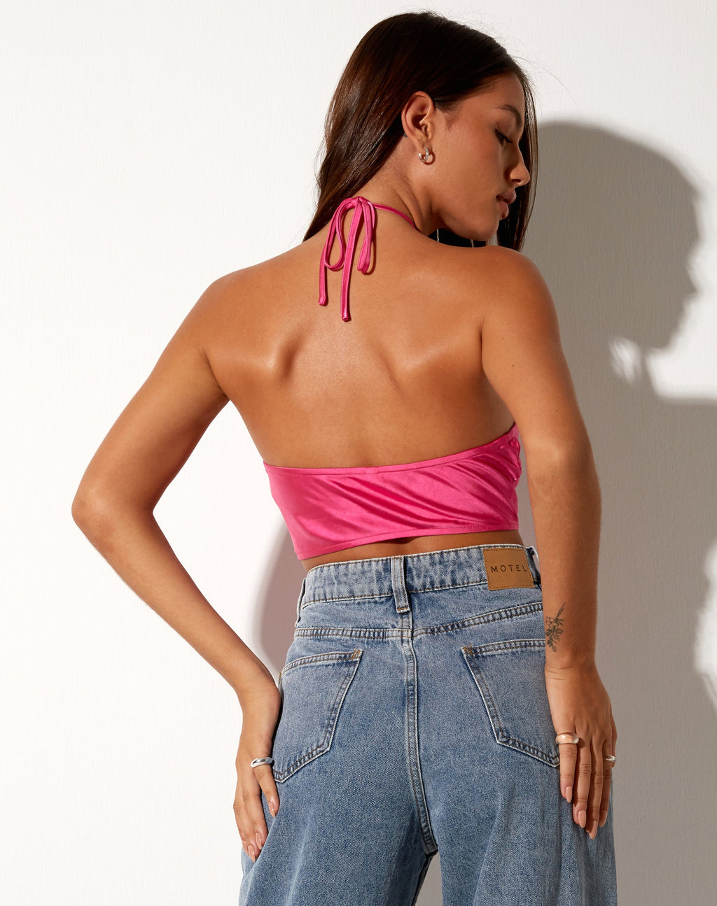 Tevy Top in Satin Rosa