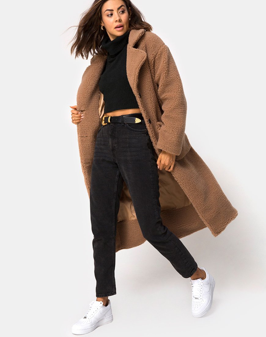 Image von Teddy Duster Coat in Faun
