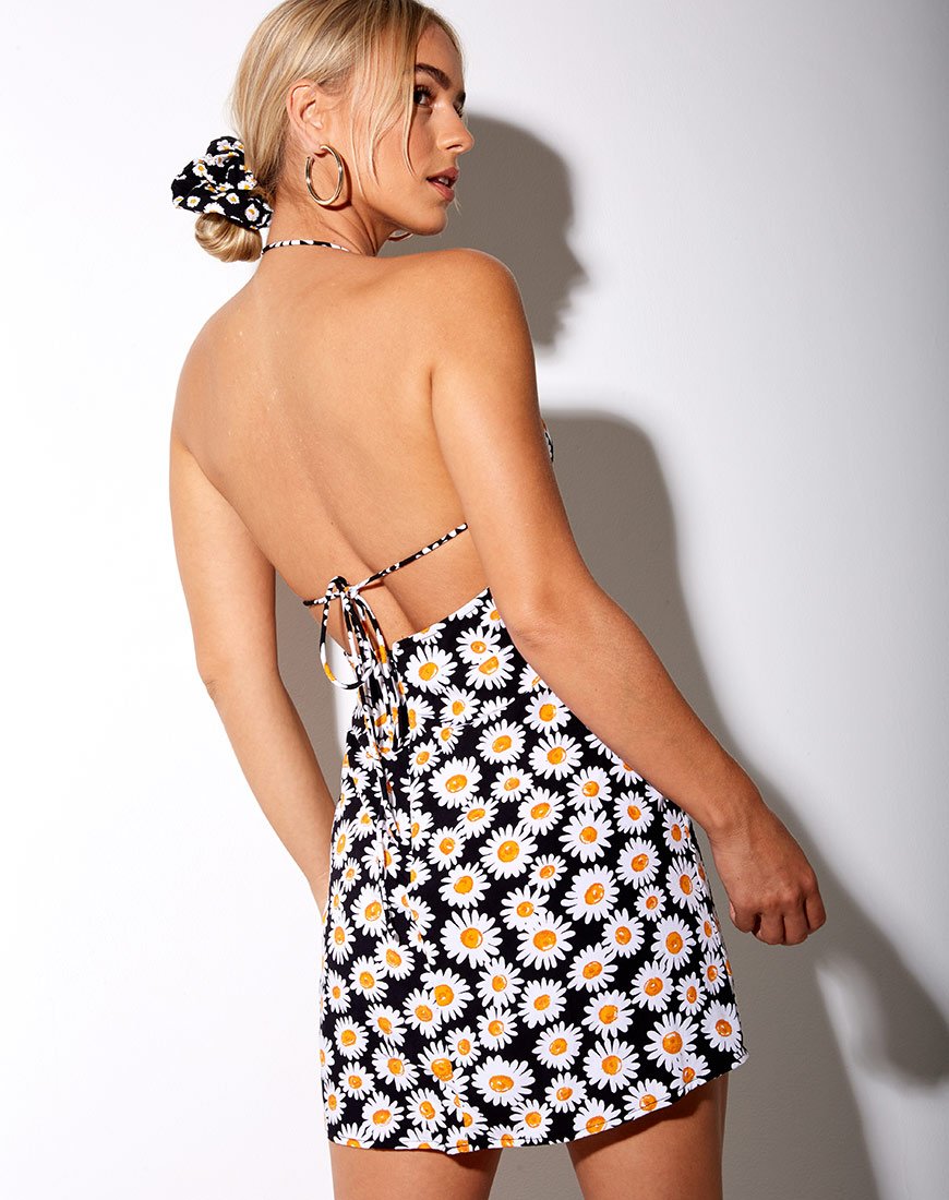 Bild von Tesla Kleid in Daisy Love Schwarz
