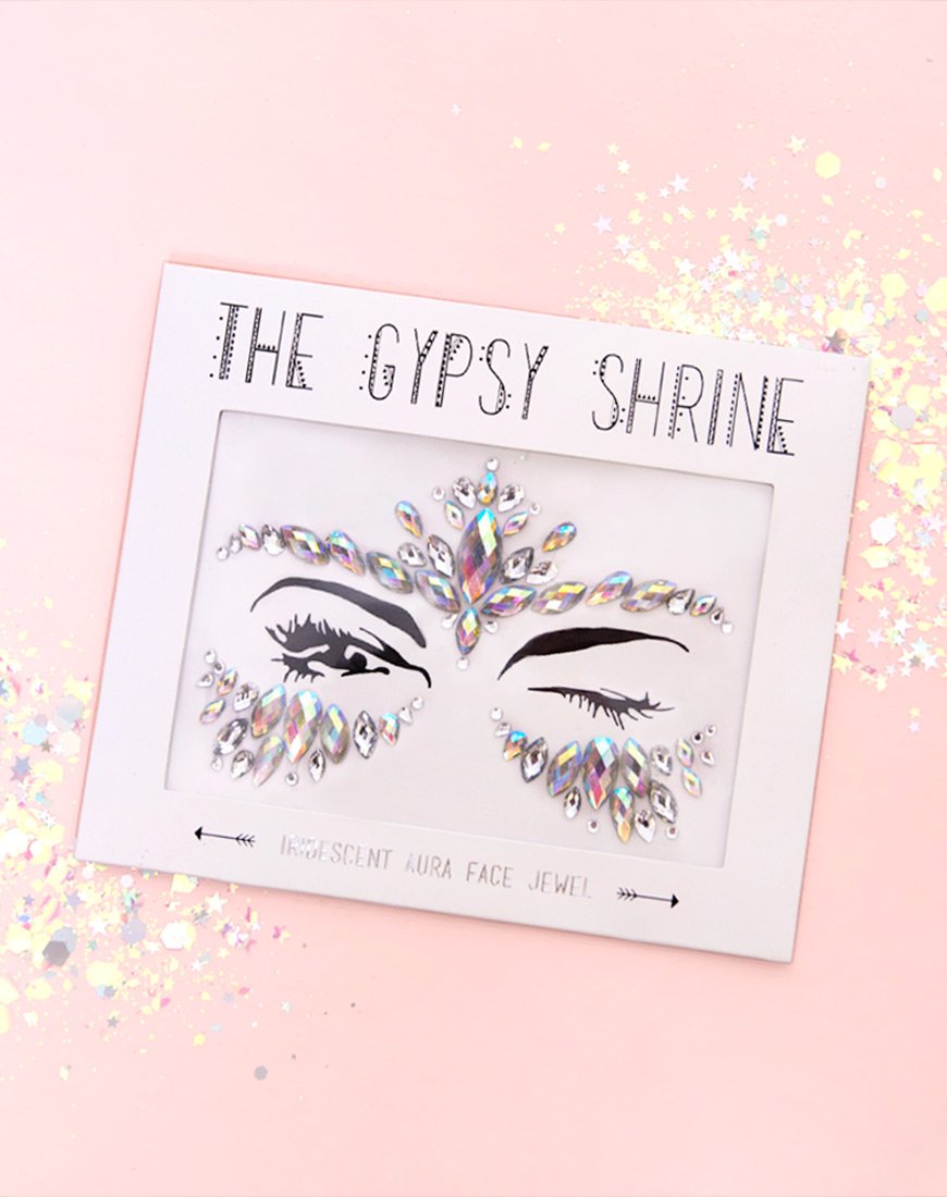 Bild von The Gypsy Shrine Iridescent Aqua Face Jewel