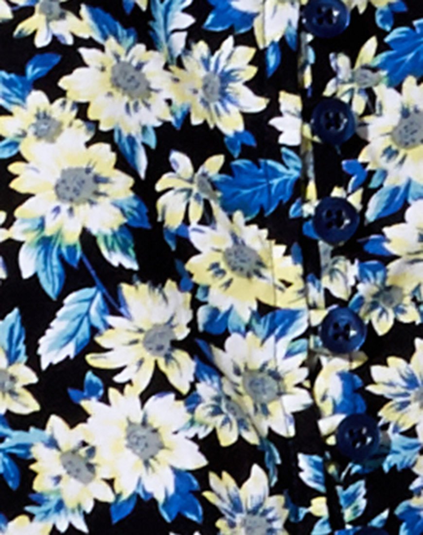 Bild von Theda Midikleid in Aster Blau