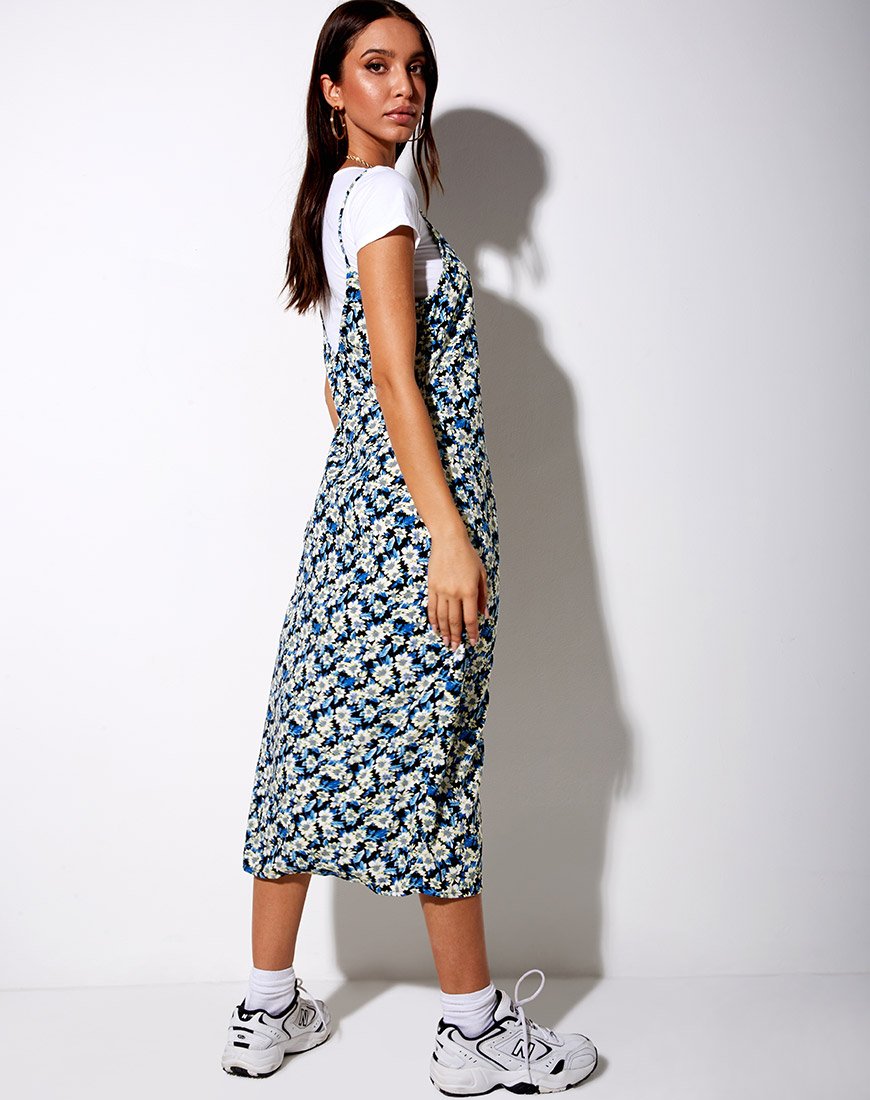 Bild von Theda Midikleid in Aster Blau