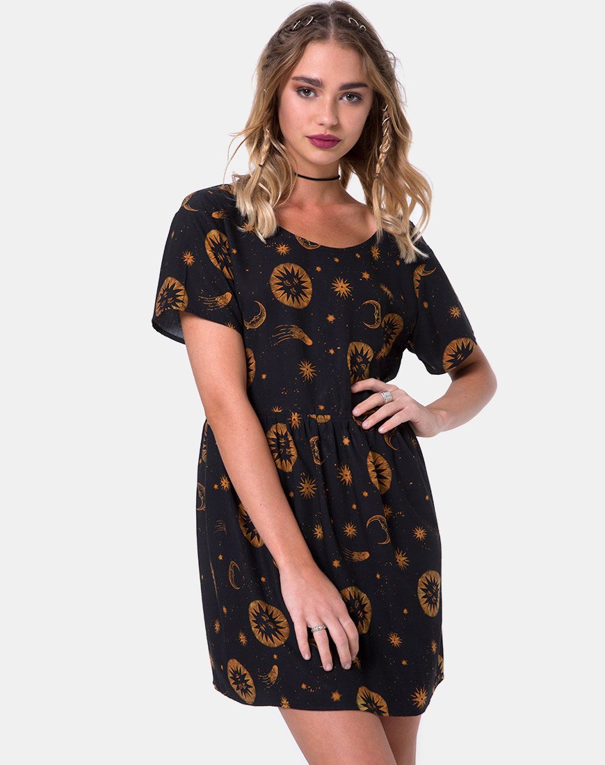 Image of Tiara Kleid in himmlischem Schwarz