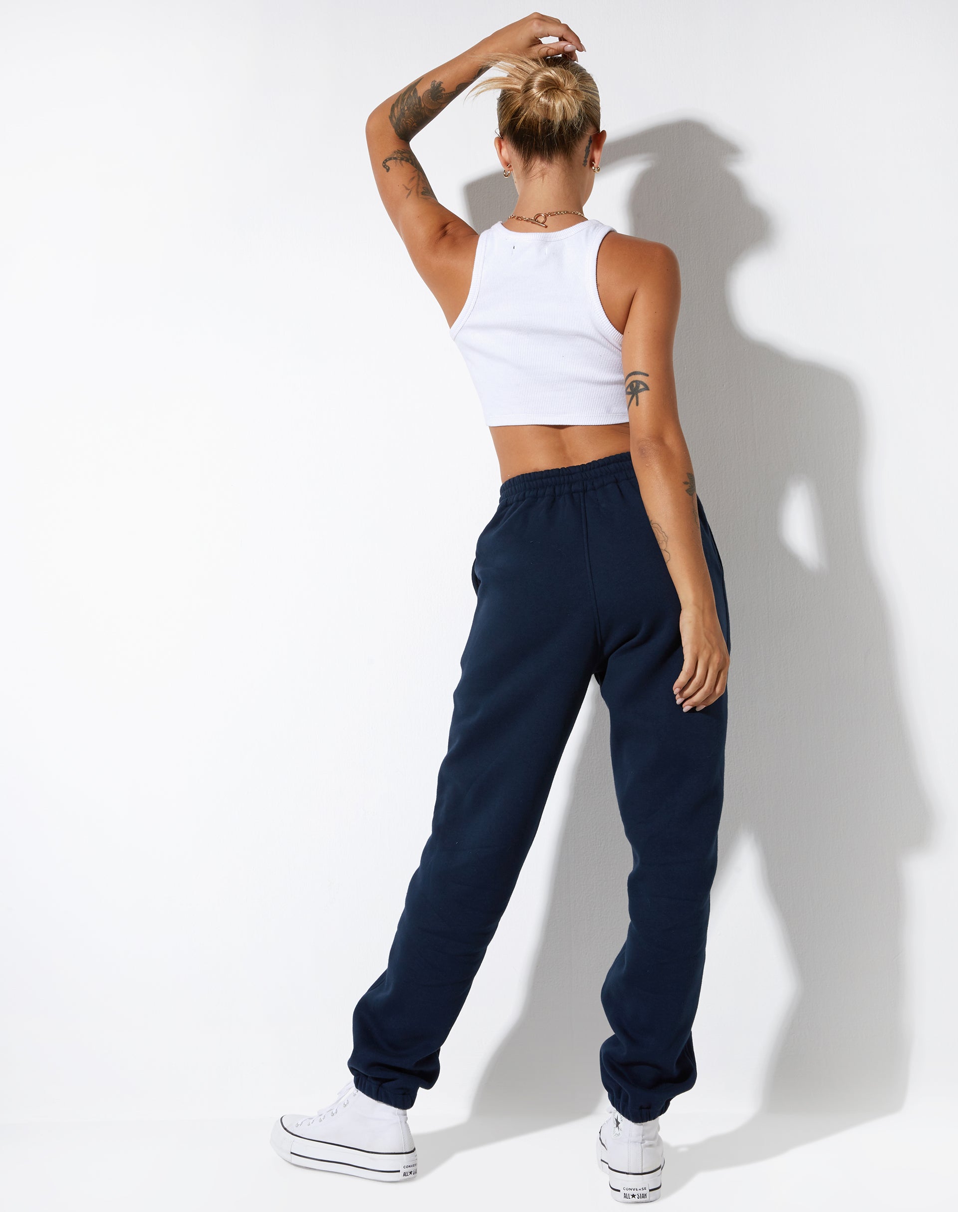Bild von Basta Jogger in Navy Citrus Stripe Football 1999