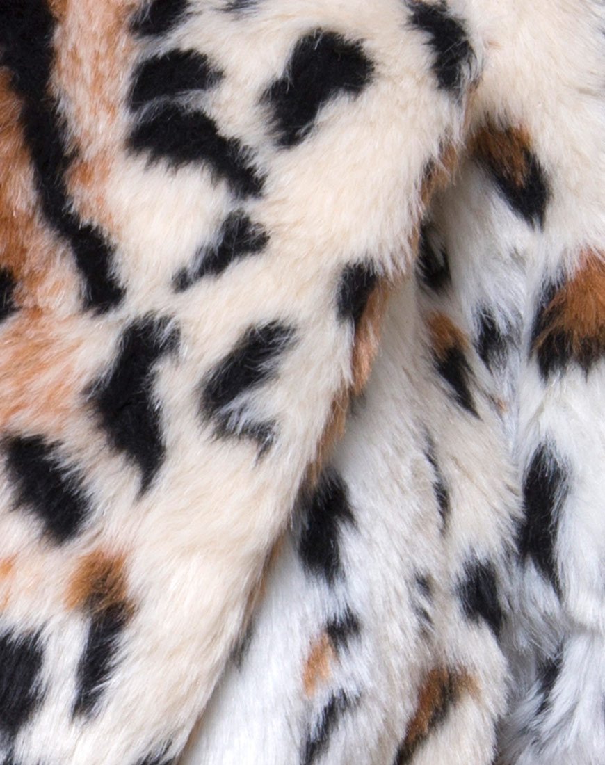 Image of Tina Mantel aus Leoparden-Kunstfell