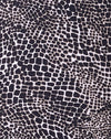 Abstrakt Croc Schwarz