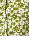 Patchwork Gänseblümchen Grün