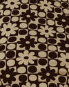 Patchwork Gänseblümchen Braun