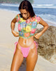 Bild von Tiney Crop Top in Tropicana Floral