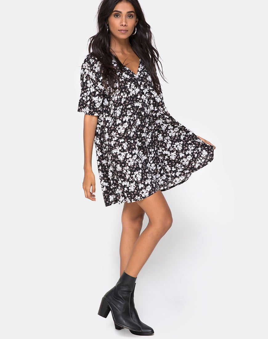 Image of Crosena Swing Kleid in Dark Wild Flower