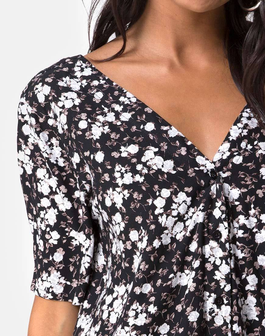 Image of Crosena Swing Kleid in Dark Wild Flower