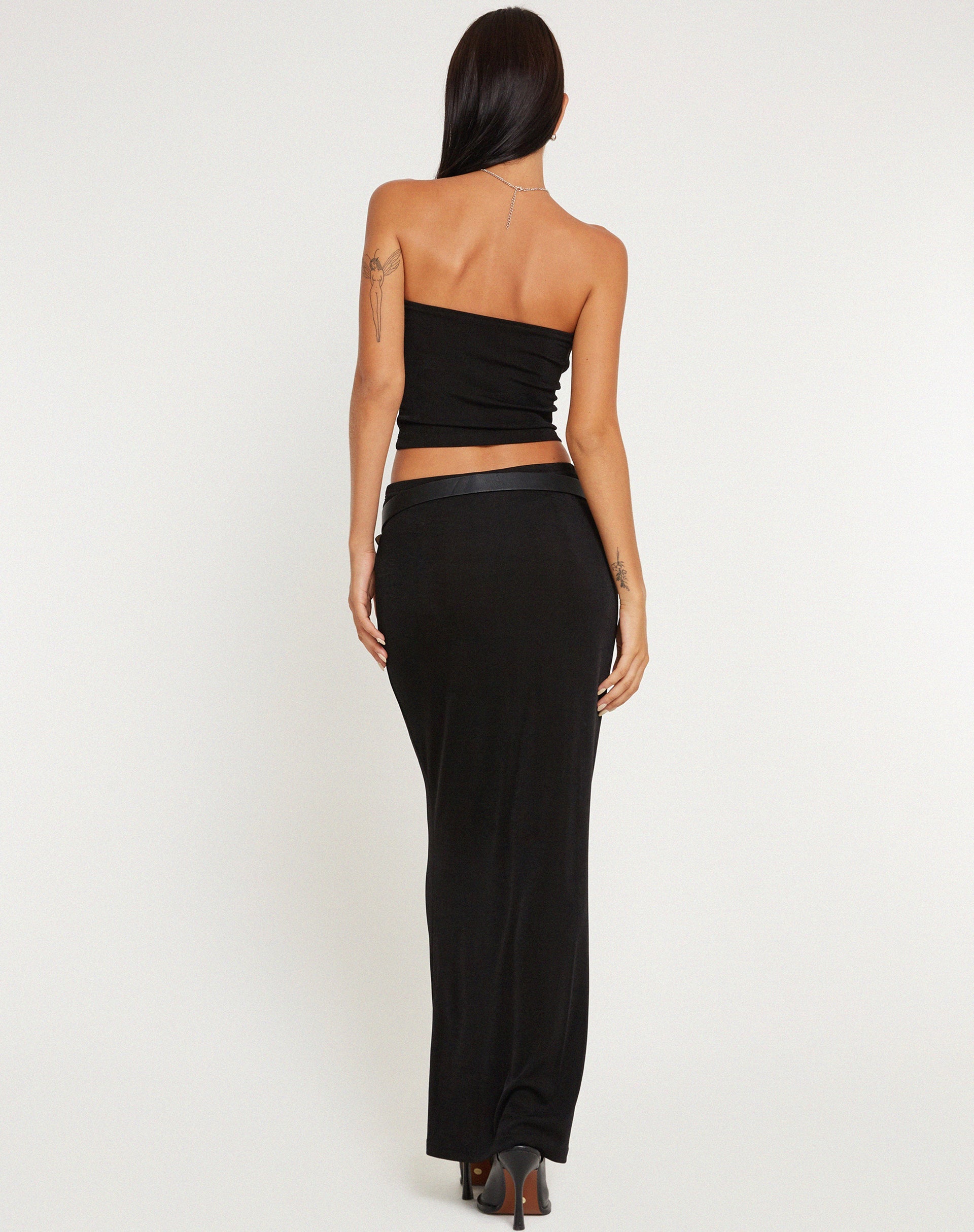 Bild von Tiska Bandeau Top in Schwarz