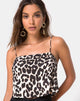 Bild von Tistara Cami Top in Übergröße Jaguar
