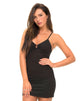 Image of Toluca Bodycon Kleid in Schwarz