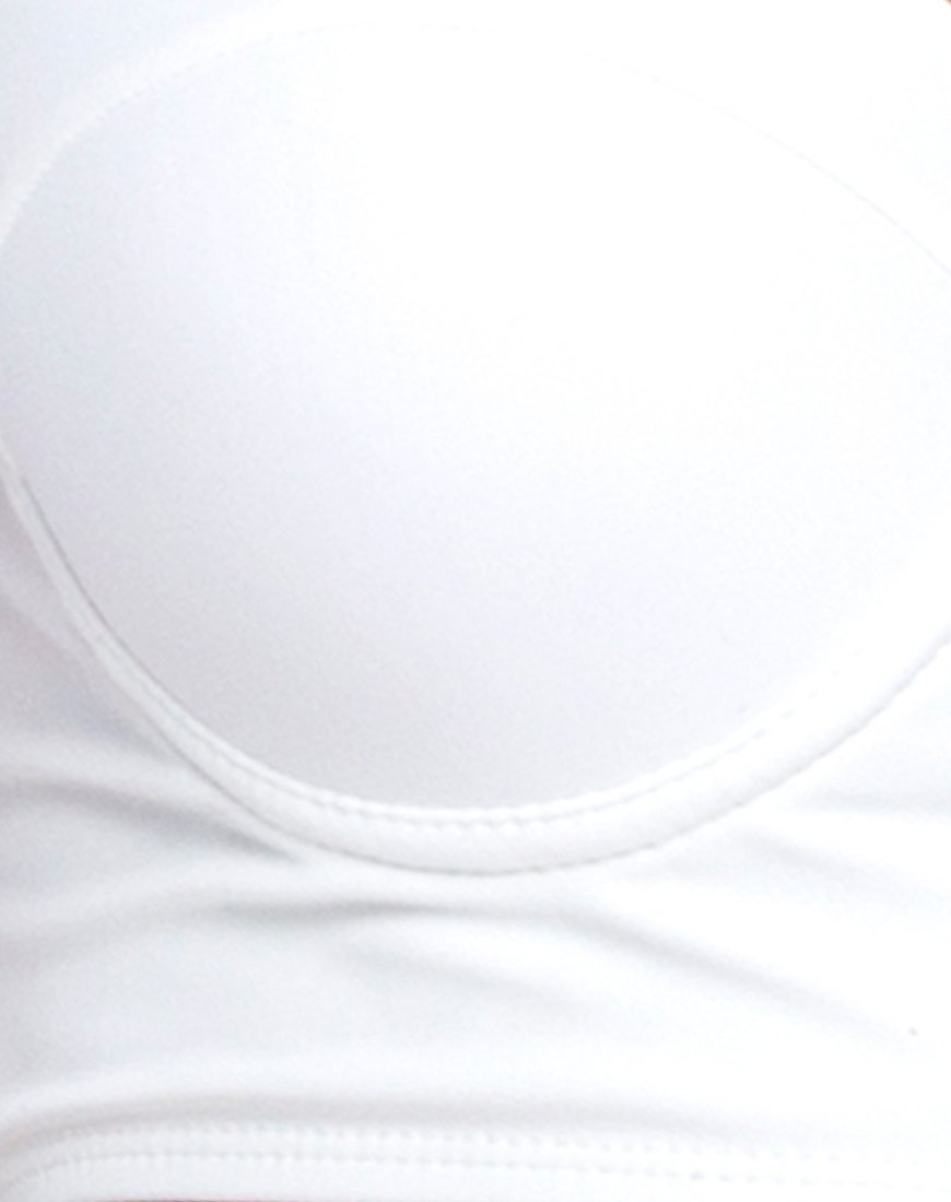 Bild von Torte Lace Up Bikini Bottoms in Weiß