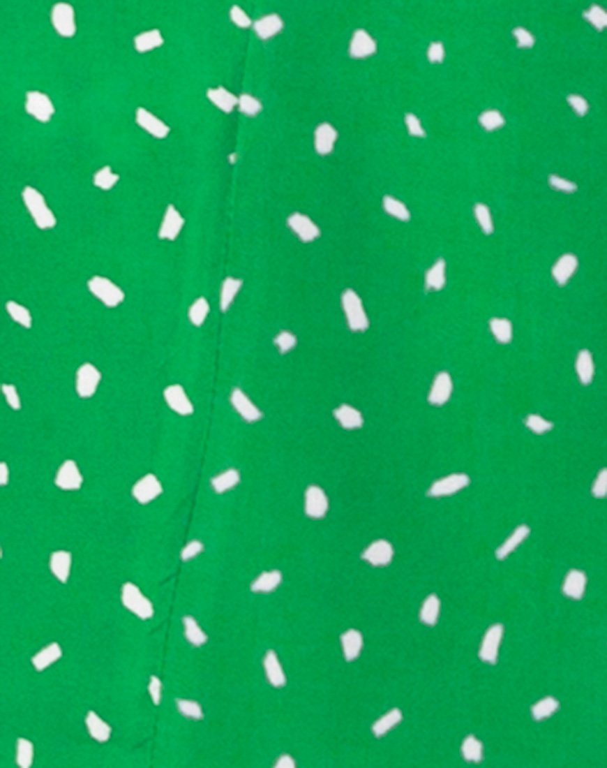 Image of Trasti Wickelkleid in Mini Diana Dot Grün