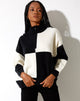 Image of Tusca Sweatshirt in Schwarz und Creme