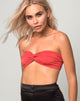 Bild von Twisted Bandeau Top in Burnt Orange