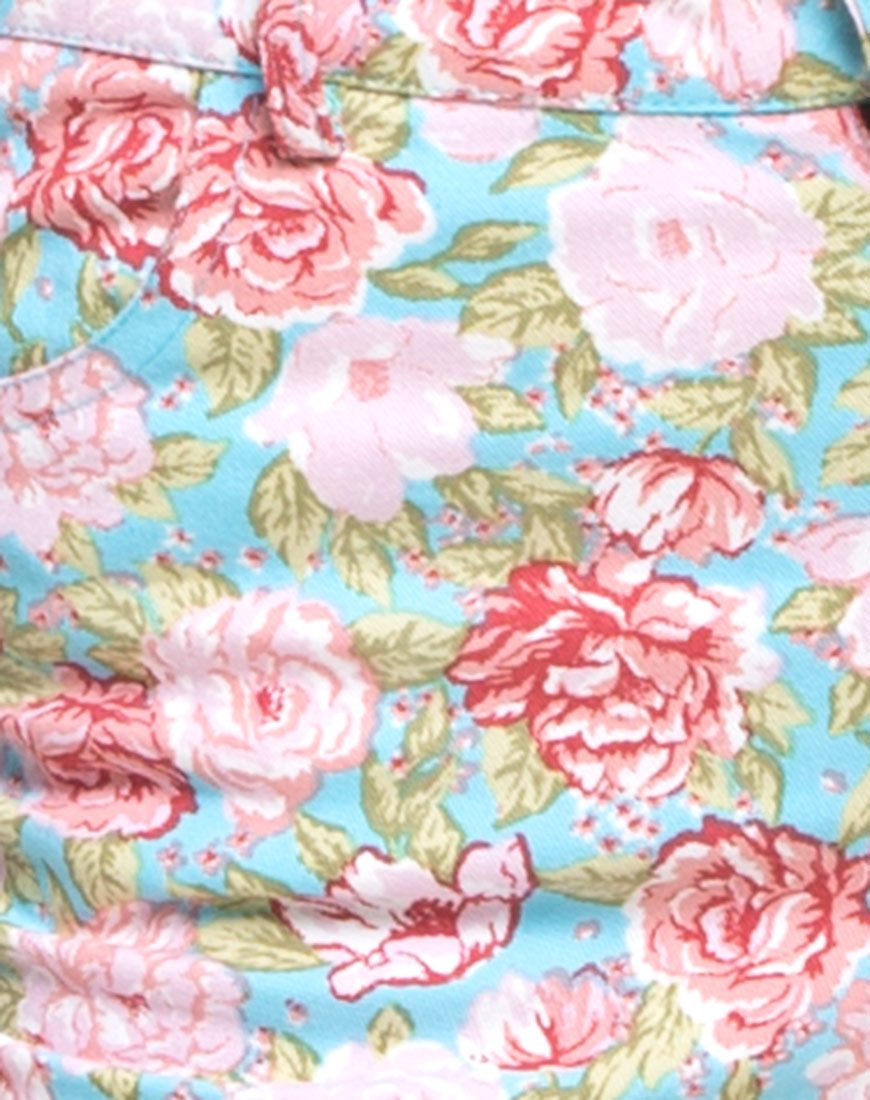 Bild von Ultimate Jean in Bloom Floral Blue Base
